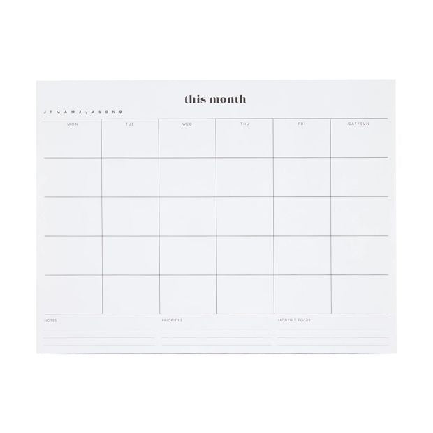 Month Desk Pad - Anko