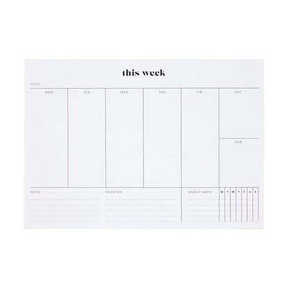Weekly Desk Pad - Anko