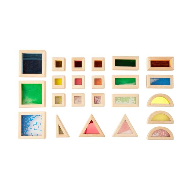 Sensory Deluxe Colour Blocks 23 Piece Set - Anko