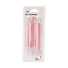 Facial Razors, 6 Pack - OXX Cosmetics