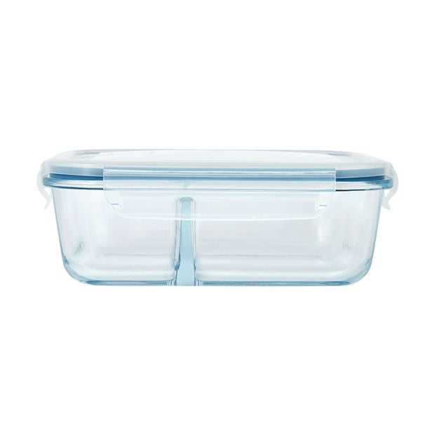 Glass Meal Prep Container, 2 Compartment - Anko