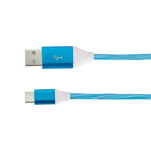 USB-A to USB-C 1m Cable with Light - Anko