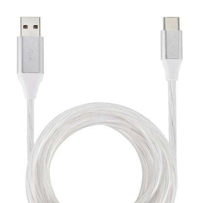 USB-A to USB-C 1m Cable with Light - Anko