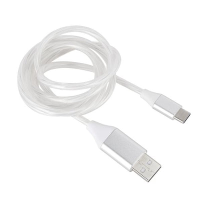 USB-A to USB-C 1m Cable with Light - Anko