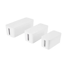 Cable Tidy Box, 3 Pack - Anko