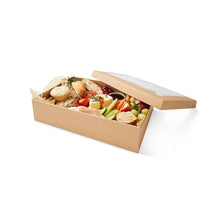 2 Pack Large Rectangle Grazing Boxes with Lids
