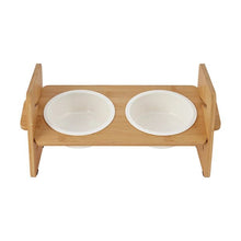 Pet Bowl Twin Bamboo - Anko