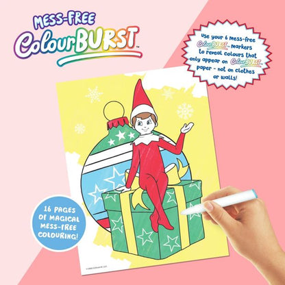 INKredibles The Elf on the Shelf: A Christmas Tradition ColourBurst Mess-Free Activity Kit - Book