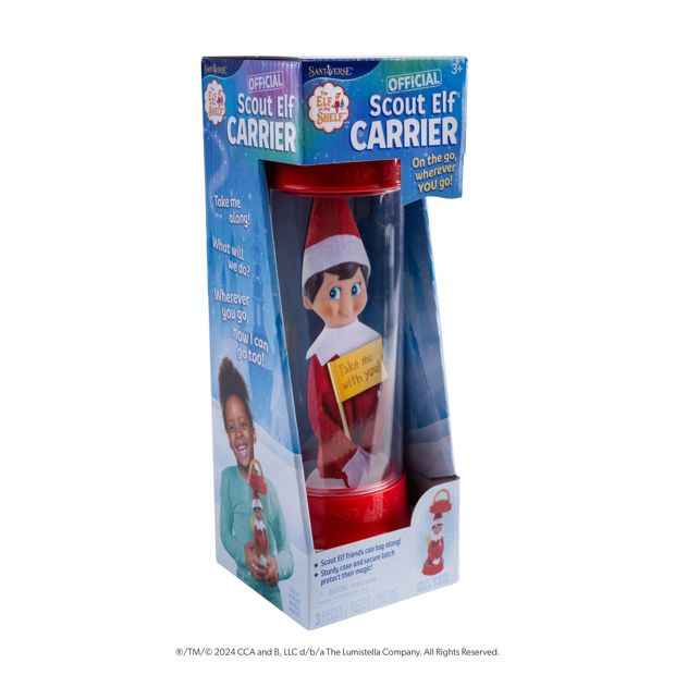 3 Piece The Elf on the Shelf: A Christmas Tradition Official Scout Elf Carrier