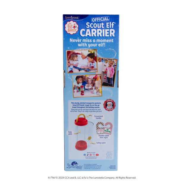 3 Piece The Elf on the Shelf: A Christmas Tradition Official Scout Elf Carrier