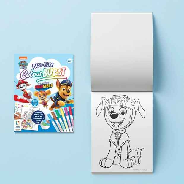INKredibles Nickelodeon PAW Patrol ColourBurst Mess-Free Activity Kit - Book
