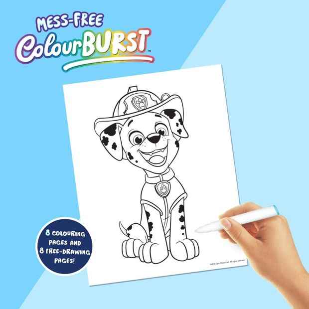 INKredibles Nickelodeon PAW Patrol ColourBurst Mess-Free Activity Kit - Book