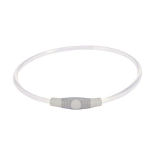 LED Pet Safety Necklace - Rechargeable, Adjustable