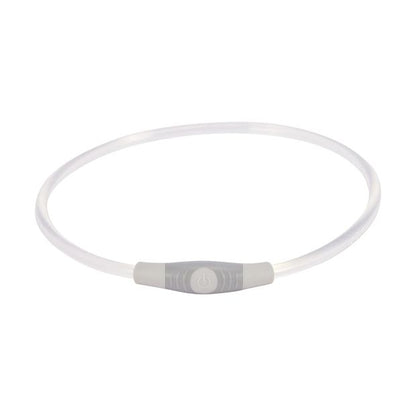 LED Pet Safety Necklace - Rechargeable, Adjustable