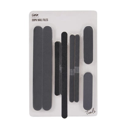 Nail Files, 30 Pack - OXX Cosmetics