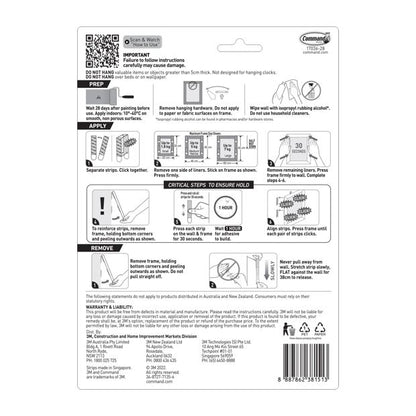 3M Command 28 Pack Picture Hanging Strips Value Pack