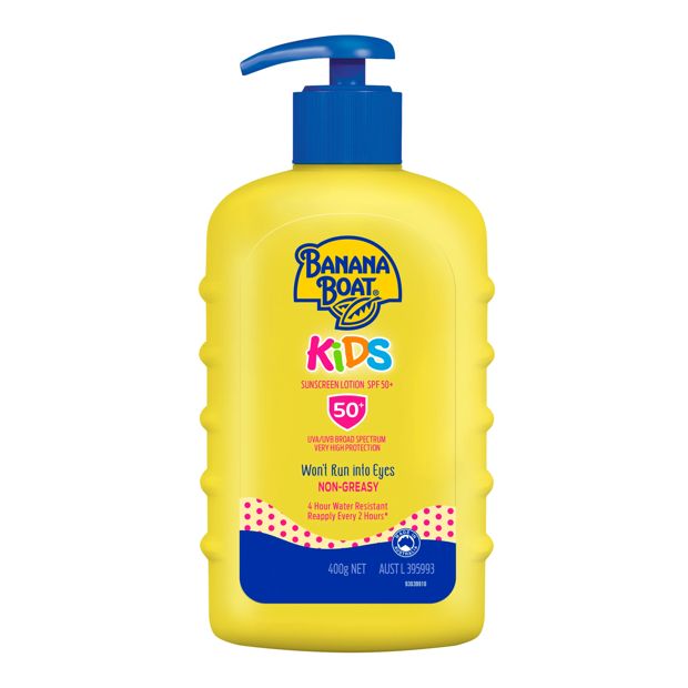 Banana Boat Kids SPF50+ Very High Protection Sunscreen Lotion Pump