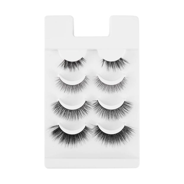 Assorted False Lashes, No. 710, 4 Pack - OXX Cosmetics