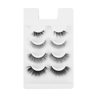 Assorted False Lashes, No. 710, 4 Pack - OXX Cosmetics