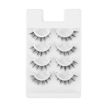 Pre-Glued Lashes, 4 Pack - OXX Cosmetics