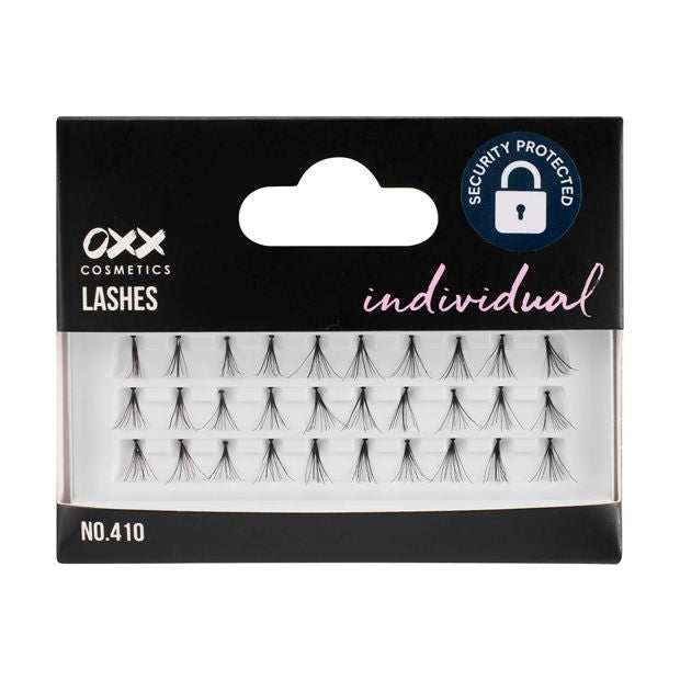 Individual False Lashes, No. 410, 30 Pack - OXX Cosmetics