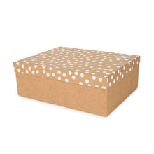 Kraft Dot Gift Box - Anko
