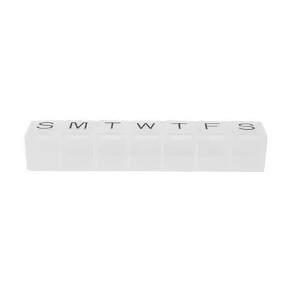 OXX Travel 7-Day Pill Organiser - White