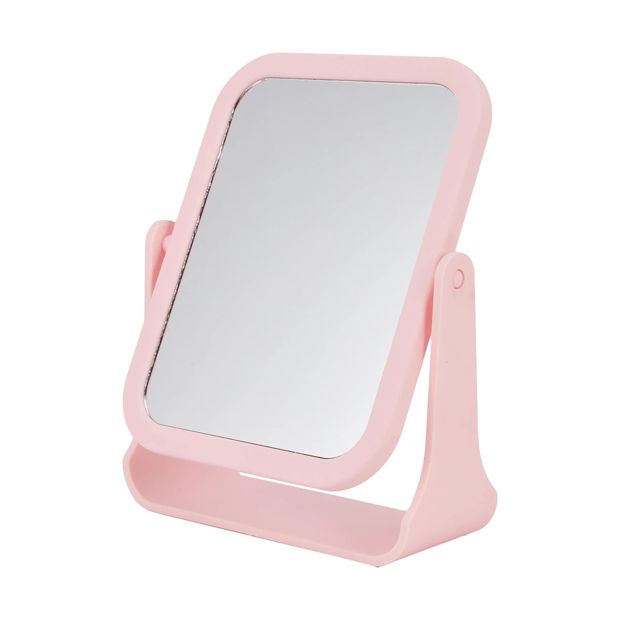 OXX Travel Double-Sided Mirror - Pink