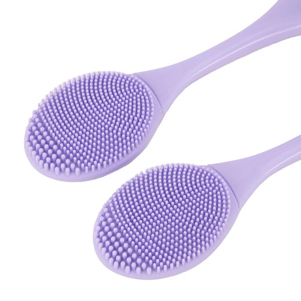 OXX Skincare 2 Pack Cleansing Brushes - Lilac