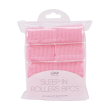 OXX Haircare 8 Piece Sleep In Rollers - Pink