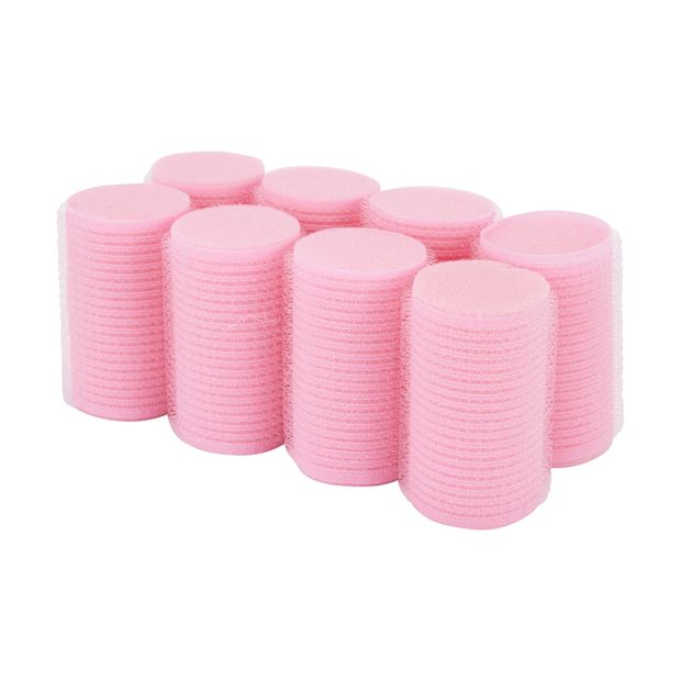 OXX Haircare 8 Piece Sleep In Rollers - Pink