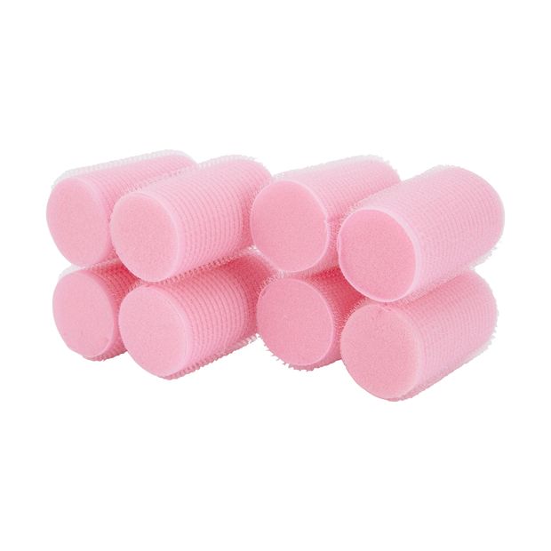 OXX Haircare 8 Piece Sleep In Rollers - Pink