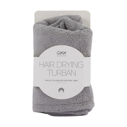 OXX Bodycare Hair Drying Turban - Grey