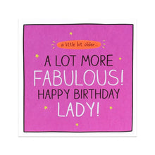 Hallmark Happy Birthday Card - Fabulous Lady