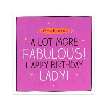 Hallmark Happy Birthday Card - Fabulous Lady