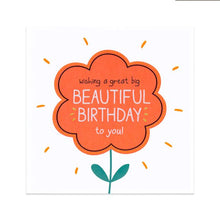 Hallmark Happy Birthday Card - Beautiful Birthday