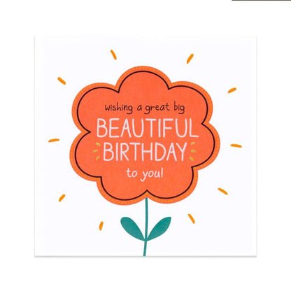 Hallmark Happy Birthday Card - Beautiful Birthday