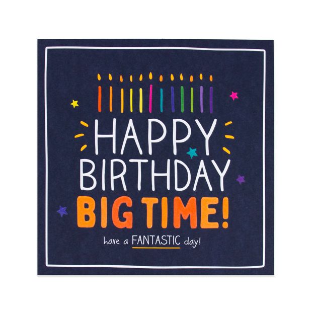 Hallmark Happy Birthday Card - Big Time