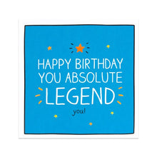 Hallmark Happy Birthday Card - Happy Birthday You Absolute Legend