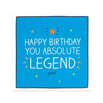Hallmark Happy Birthday Card - Happy Birthday You Absolute Legend