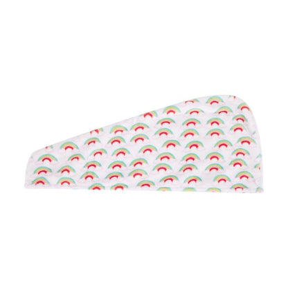 Choose Happy Hair Drying Turban, Rainbow - OXX Junior
