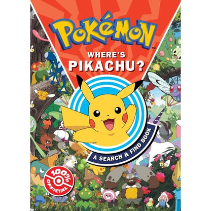 Pokemon Where's Pikachu A Search And Find Book