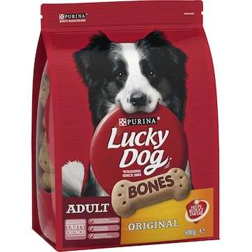 Lucky Dog Adult Bones Original Pet Treats 800g