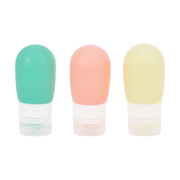 OXX Travel Solutions 3 Pack Travel Bottle Set