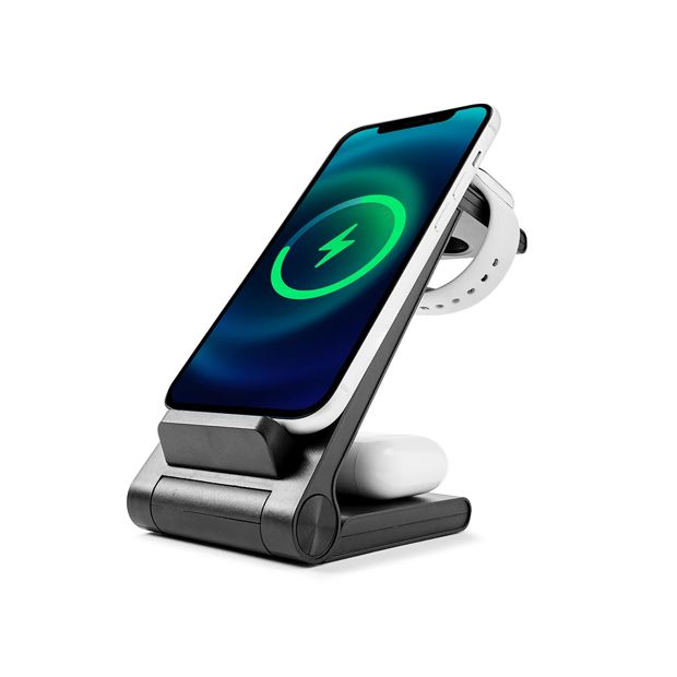 Wireless Desktop Charger, Black - Anko