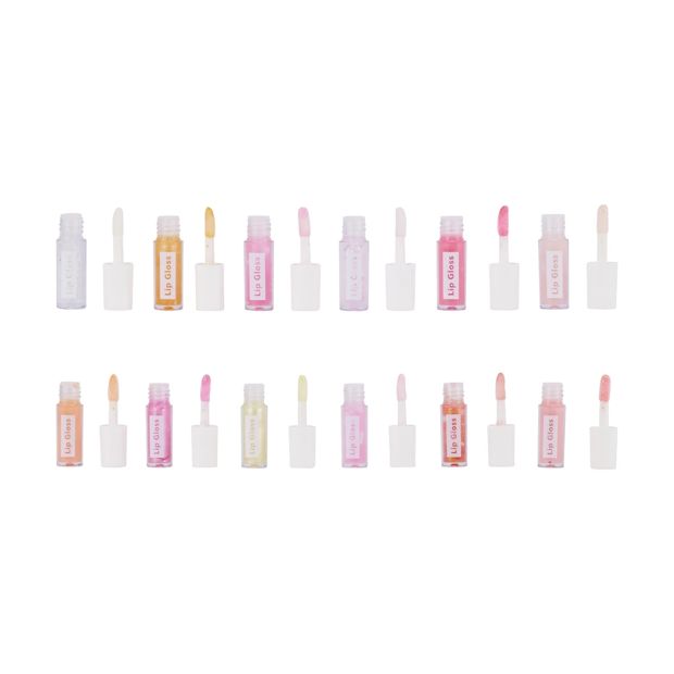 12 Piece Lip Gloss Collection, Chase the Rainbow - OXX Junior