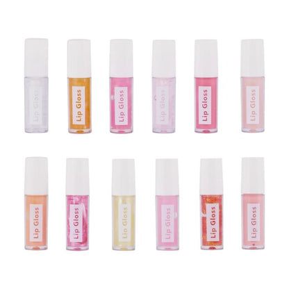 12 Piece Lip Gloss Collection, Chase the Rainbow - OXX Junior