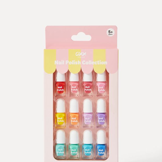 12 Piece Nail Polish Collection, Pop of Colour - OXX Junior