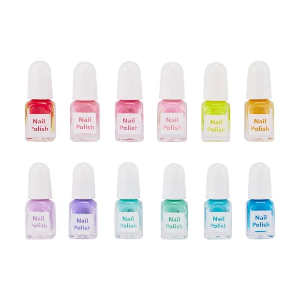12 Piece Nail Polish Collection, Pop of Colour - OXX Junior