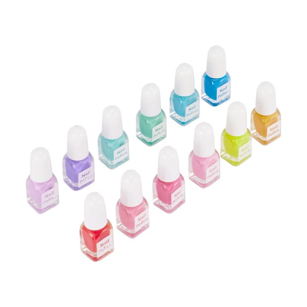 12 Piece Nail Polish Collection, Pop of Colour - OXX Junior